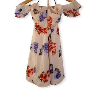 Forever 21 Mini Dress, Powder Pink Floral - Size XS